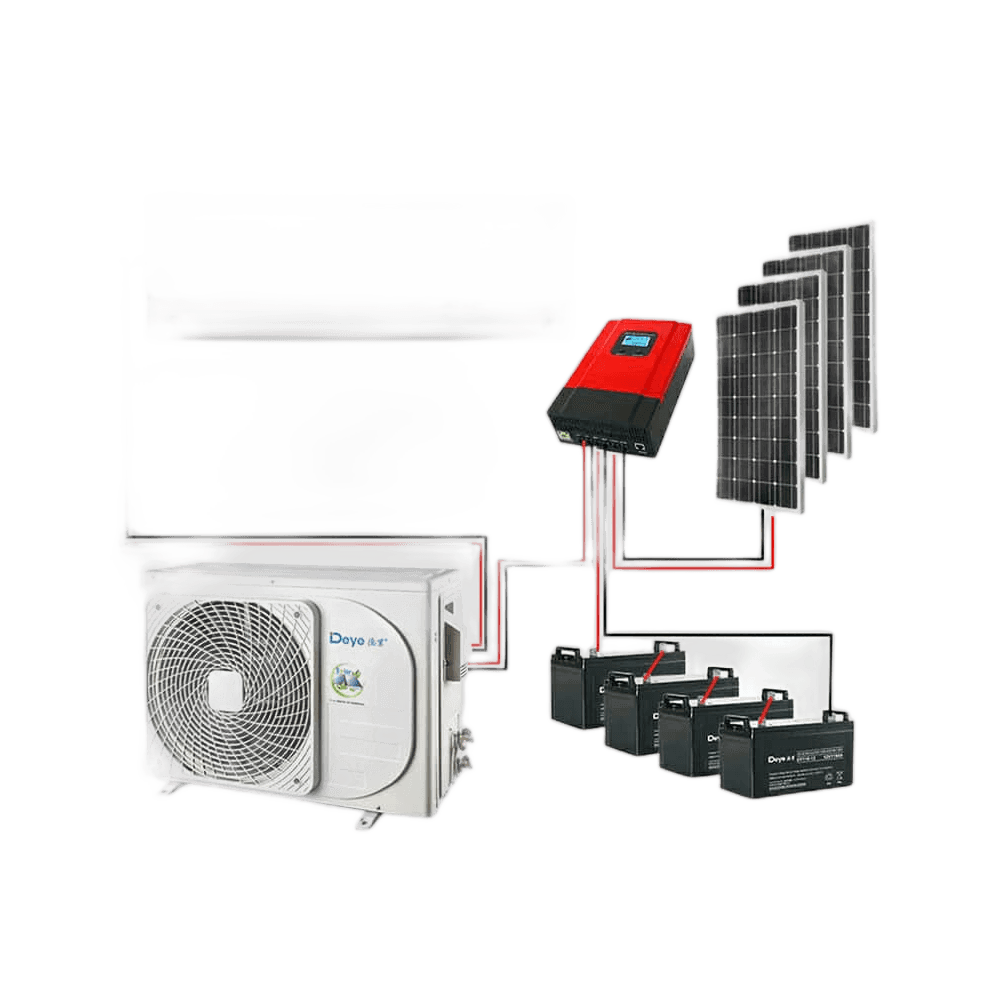 9000 BTU مكيف Deye بالبطارية 48 فولط DGA1-DC48V-09K